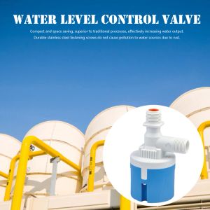 1/2'' 3/4'' 1'' Water Tower Tank Pool Water Level Controller Automatic Buoyancy Valve Replenishment Switch Float Valve