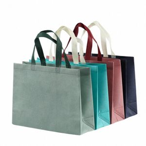 Saco de compras reutilizável dobrável sacola de compras grande capacidade n-tecido armazenamento de viagem eco-friendly sacos feminino loja bolsa k2u8 #