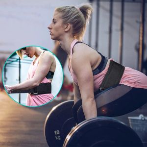 Cintura di supporto per la cintura di sollevamento pesi con fibbia di metallo per uomini da donna palestra squat deadlift powerlifting incroce allenamento