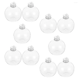 花瓶クリスマス球体ヨーグルトコンテナ便利なジュースボトルクリエイティブプラスチック多機能水