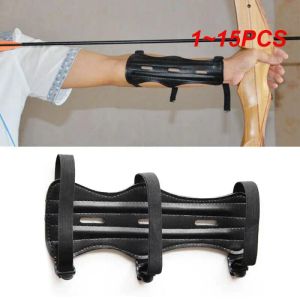 1 ~ 15st Bow and Arrow Universal Cowhide Arm Guards for Archery och Archery Arm Guards Cowhide Seat Belts