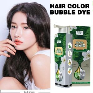 Color Bubble Hair Tye Shampoo Plant Essence Hair Colore Crema Cuor Cuor Colore Far EasyTowash fa il lavaggio Non Crema Colore G1Y9