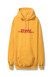 X CLUB DHL Gold Hoodie Kapuzenpullover Hip Hop Streetwear Druck Baumwolle Hoodie Damen Herren Desigher Hoodies HFWPWY2795146485