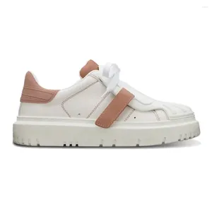 Sapatos casuais LPJX Mulheres ID Sapatilhas com Shell Toe Real Leather Lady Sports e Lazer