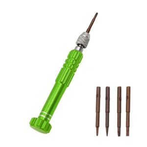 Magnetic Mini Screwdriver Torx Flat Cross Star Head 1.5/ 0.8 /2.0/ T5/ T6 For Cell Mobile Watch Phone Repairing Tools