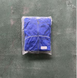 Trapstar Jacke Trainingsanzug Herren Irongate Shell Suit 2.0 Version blau und schwarz 1to1 Qualität bestickter Schriftzug Damen Mantel 9112ess