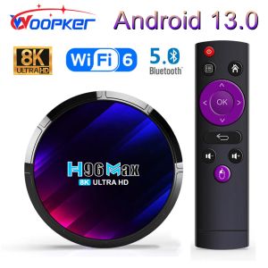 H96 MAX RK3528 Android 13 TV Box RockChip 3528 Quad Core 8K Media Player WiFi6 BT5.0 4GB 64GB Google Voice 2GB 16GB Set Top Box