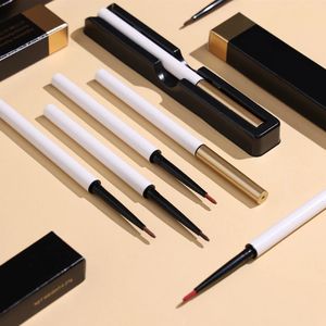 Waterproof Gel Pencil Ultra-sli Soft Easy Wear Not Blooming Professional Lasting Eyes Private Label Eyeliner Custom Bulk Makeup 240327