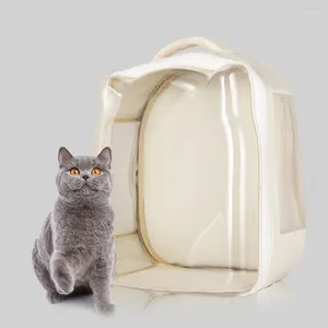 Cat Carriers Panoramic Transparent Space Pet Bubble Backpack Pets Cats Backpacks Going Out Portable Lightweight Dog Carrier Bag Items