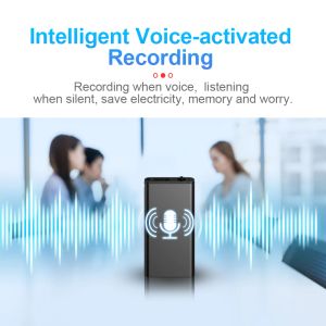 4-64GB Digtal Voice Recorder Espia Mini Sound Voice Activated Dictaphone HD Noise Rinice Recording 32 GB 8 GB Lit Mp3 Player