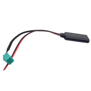 Autoradio Grün Blau Mini ISO 6Pin 8Pin Stecker Bluetooth 5.0 Aux Kabel Adapter für Renault Radio Updatelist