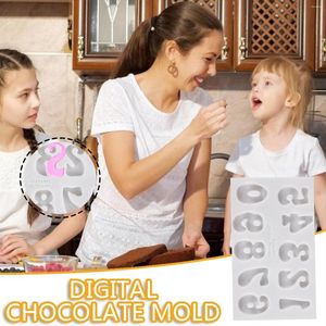 Baking Moulds Decoration DIY Fondant 09 Digital Silicone Cake Tool Chocolate Patio Garden Jelly Roll Pans With Lids