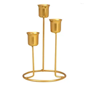 Candle Holders Modern Candlestick Minimalism Metal Cone Wedding Decoration Dining Table Fashion Home