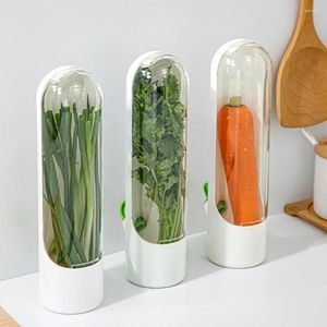 収納ボトルSバニラ保存カップ野菜デバイスXun Bamboo Shows Freshness Keeper Kitchen Creativity Tools