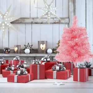 45/60 cm di alberi di Natale staccabili decorazioni artificiali in PVC per la casa giardino decorativo albero di Natale 2024 Decorazioni di navigazione a Capodanno