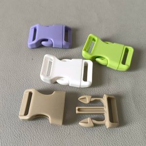 1pcs 20 mm Gurtbandkrümmungsschnalle für Baggürtel Straps Haustierhundkragen Rucksack Paracord Sewing DIY Accessoires