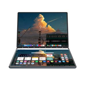 SZbox 12th Nesn N100 2 Ekran Dizüstü Bilgisayar Çift 13.5 inç 2.5k dokunmatik ekran 16G LPDDR5 Windows 11 Notebook Yoga Tablet PC 2 1