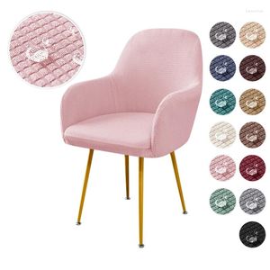 Chair Covers 1/6pcs Water Proof Polar Fleece Armchair Cover High Sloping Washable Dining Office Seat Slipcover Home El