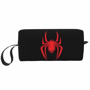 Cute Little Spider Cosmetic Bag Mulheres Kawaii Grande Capacidade Animal Maquiagem Caso Beleza Armazenamento Sacos de Higiene Pessoal E2Bp #