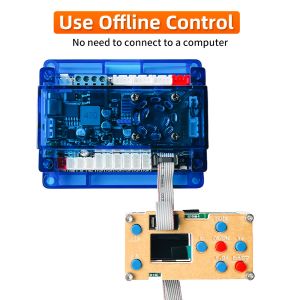 Lunyee Grbl1.1 Placa de controle de máquina de gravação CNC da porta USB, Driver integrado do eixo offline do controlador 3, CNC 3018 Pro Controller