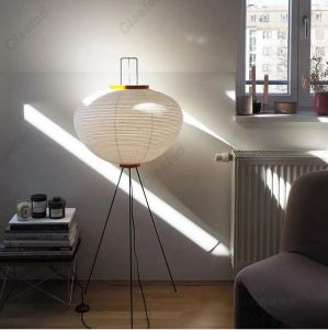 Japanische Designerin Akari Noguchi Yong Stöbe Lampe LED RICE PAPER LANDER Tisch Lampe Schlafzimmer Nachtstudium Hotel Homestay Kunstdekoration