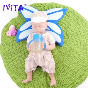 Ivita wb1565 18.11 дюйм 100% силиконовой силиконовой кукол для всего тела Реалистичные куклы для мальчиков Невыкрашенные детские игрушки с уменьшением для детей сочинка для детей