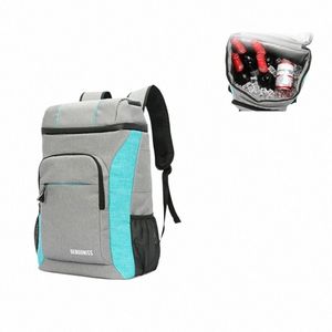 denuoniss Oxford Big Cooler Bag Thermo Lunch Picnic Box isolato Zaino fresco Ice Pack Fresh Carrier Borse a tracolla termiche a0e7 #