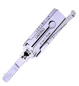 Locksmithは、Laguna3162281に使用される1 Auto Lock Pick and Decoder Locksmith Tool in 1 in 1 Lishi 2 in 1 in 1 Auto Lock Pick and Decoder Locksmithツールを提供します