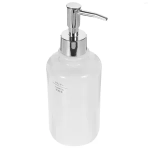 Liquid Soap Dispenser Ceramic Lotion Bottle Hair Shampoo Refillable Pump Bathroom Cream Jar Empty Kitchen Pp Hand Container