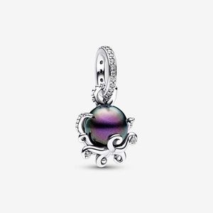 En kaliteli boncuk sallanan cazibe pandorları 925 STERLING Gümüş Lüks Cazibe Set Set Yapma Takım Tasarımcı Kolye Kolye Orijinal Kutu Fabrika Toptan