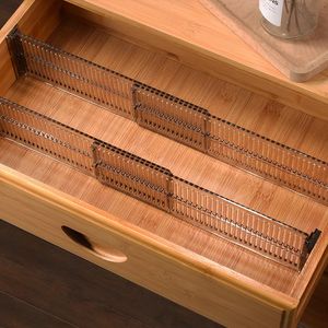 2PCS Regulowany szafka do przechowywania podział podziału DIY Organizator Półki Półki Szafki