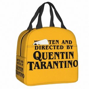 Filme vintage Quentin Tarantino Lunch Box Pulp Ficti Kill Bill Thermal Cooler Food Isolado Lunch Bag Portátil Tote Bags i57i #