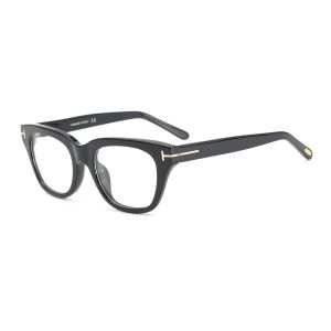Tom Yeni Ürün 5178 - Gözlük Çerçevesi İthal Sac Malzemesi Konforlu ve Soylu Büyük Kare Gözlükler Optik Çerçeve