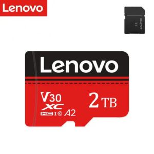 Lenovo High Speed Memory Card 128 GB 2TB 1TB 512GB 256GB 64GB 32GB Classe 10 Memoria impermeável Memoria Micro SD para câmera de telefone para câmera