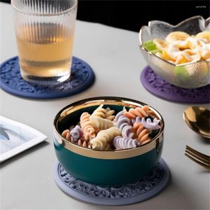 Table Mats Coasters Non Slip Decor Dining Room Kitchen Mat Placemat Pot Pads Temperature Resistant