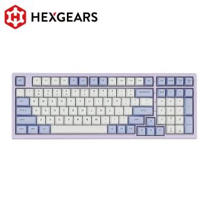 Hexgears M4 99-key Gasket structure Hot Swappable design Keyboard Gaming Kailh box Switch Mechanical Keyboard with White backlit