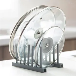 Kitchen Storage Plastic Dish Rack Supplies Draining Racks Removable Shelf Plate Pot Lid Household Organizer Gadgets