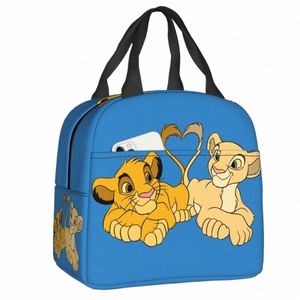 Li King Lunch Bag Women Thermal Chłodnica izolowana lunch dla studentów w szkole piknikowe torby na pokarm x67s#