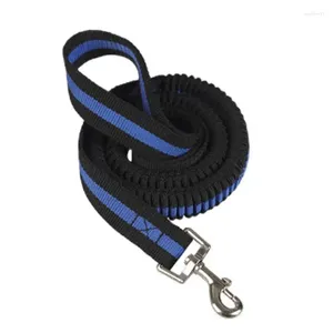 Dog Collars Extendable Leash Durable Nylon Rope Long High-elastic Comfortable Padded Handle Heavy Duty For Medium