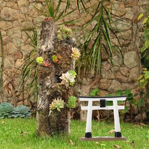 Decorazioni da giardino Modello di cancello del santuario per la casa Ornamento Torii Statua da scrivania Zen Tablescape Miniatura in resina di sabbia