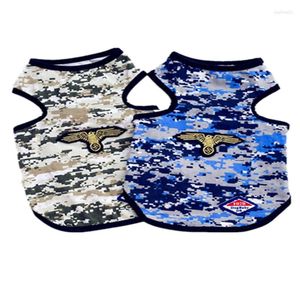 Dog Apparel Summer Pet Vest Clothes For Small Dogs Thin Ventilating And Cooling Camouflage Medium Sized