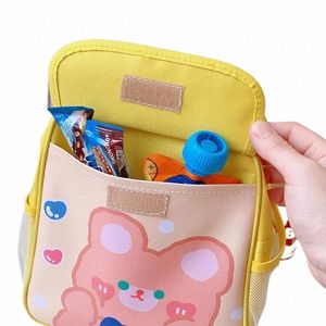 New Cute Lunch Bag para meninas Carto Rabbit Oxford Cooler Bags Kawaii Thermal Breakfast Box Portátil Picnic Travel Lchera 2023 t7uJ #
