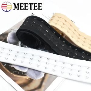 2/4yards meeeeeee mutande reggiseno 3/2rows Regola clip gancio e occhio cinturino con fibbia estensione della fibbia per cuciture fai -da -da -te accessori