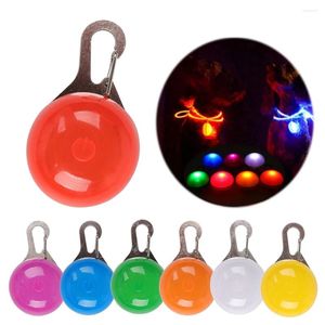 Dog Collar Night LED PET PANDENT GLOW I Dark Bright Pets levererar tillbehör Kattkrage Leads Lights