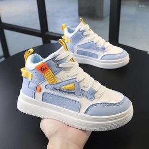 Basketball Shoes Four Seasons Kids' Sneakers Boys Girls Board High Top Kids Children Sports Tennis Walking Casual