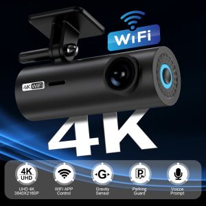 Dash Cam 4K Wi -Fi Camera для автомобильной панели Dashcam 24H монитор парковки DVR Para Coche Mini Kamera Samochodowa Rejestrator Video Registrator