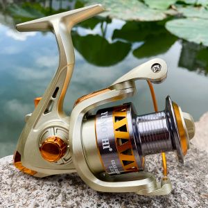 Reels JF Saltwater Spinning Fishing Reel with Fish Bite Alarm Indication 2000 3000 4000 5000 6000 7000 Coil Max Drag 10KG Carp Fishing