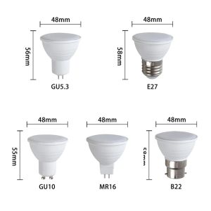 10pcs GU10 LED DE LED LED BULLB