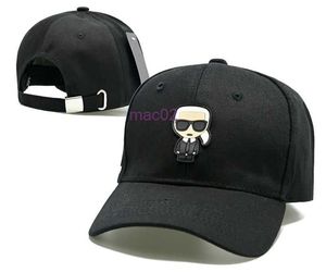 Bola Karl Designer Caps Detalhes completos Silin Metal Fivela Letra Hardtop Baseball Hat Lisa Mesma Estrela Pato Língua Chapéu Mens e Mulheres Moda