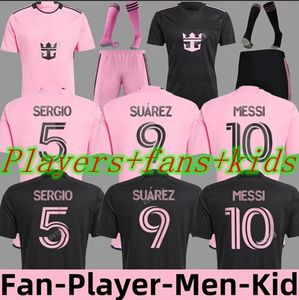 24 25 MINIMI SOCCER Jerseys Messis Beckham Football Shirts 2023 2024 Matuidi Higuain Trapp Pellegrini Pizarro FC Fan Fan Carranza Prez Morgan Kit